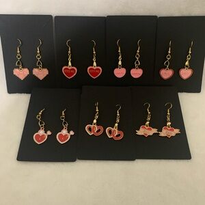 Various Heart Earrings